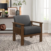Helena Accent Chair with Storage Arms - Furniture Home Store (Hanford, CA)