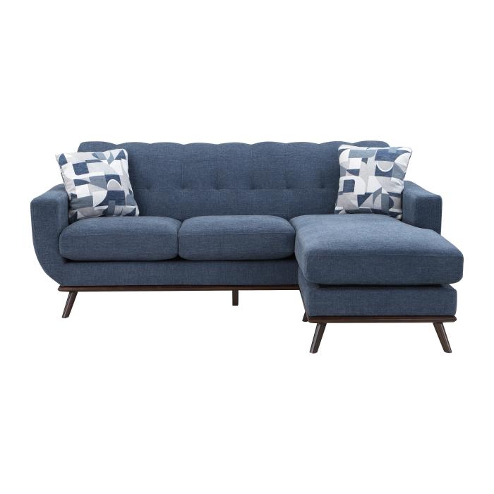 8341BL-3SCRV - Reversible Sofa Chaise - Furniture Home Store (Hanford, CA)