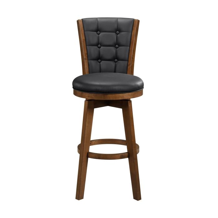 5505-29BKS - Swivel Pub Height Chair - Furniture Home Store (Hanford, CA)