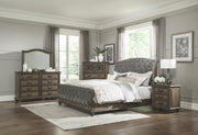 Rachelle 4 Drawer Chest in Weathered Pecan 1693-9 - Furniture Home Store (Hanford, CA)