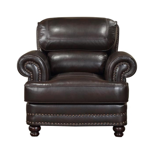9268BRW-1 - Chair - Furniture Home Store (Hanford, CA)