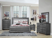 Allura Nightstand in Gray 1916GY-4 - Furniture Home Store (Hanford, CA)