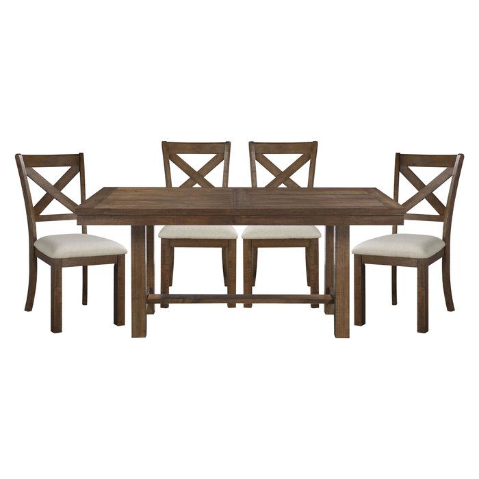 Bonner 5-Piece Dining Room Set - Furniture Home Store (Hanford, CA)