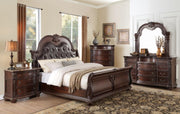 Cavalier Dresser in Dark Cherry 1757-5 - Furniture Home Store (Hanford, CA)