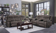 Madrona Glider Reclining Chair in Dark Brown 9989DB-1 - Furniture Home Store (Hanford, CA)