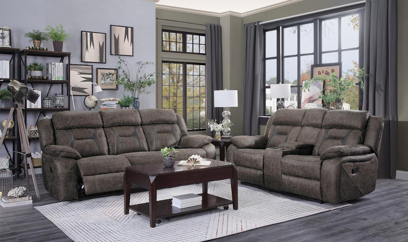 Madrona Glider Reclining Chair in Dark Brown 9989DB-1 - Furniture Home Store (Hanford, CA)