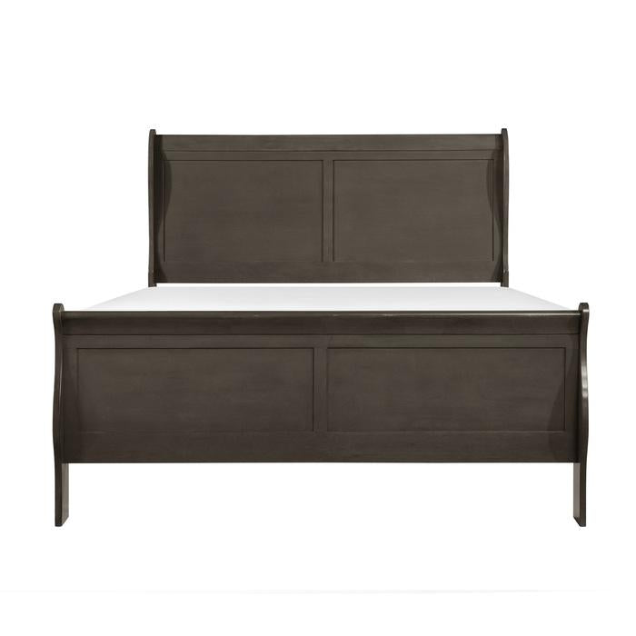 Mayville Full Sleigh Bed in Gray 2147FSG-1 - Furniture Home Store (Hanford, CA)