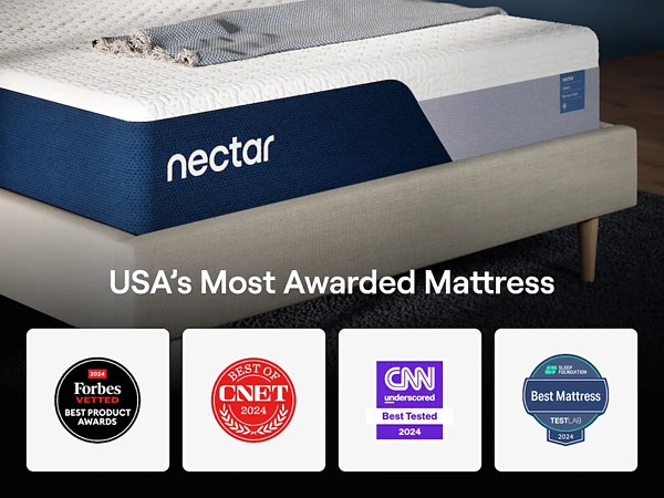 Nectar Classic Memory Foam 5.1 Mattress - Furniture Home Store (Hanford, CA)