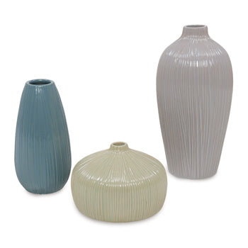 Eiderman Vase (Set of 3) - Furniture Home Store (Hanford, CA)