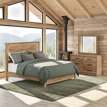 Brozmont Bedroom Mirror - Furniture Home Store (Hanford, CA)