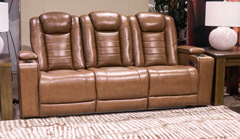 Gruaro Power Reclining Sofa - Furniture Home Store (Hanford, CA)