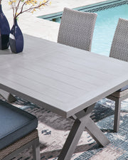Half Moon Beach Outdoor Dining Table - Furniture Home Store (Hanford, CA)