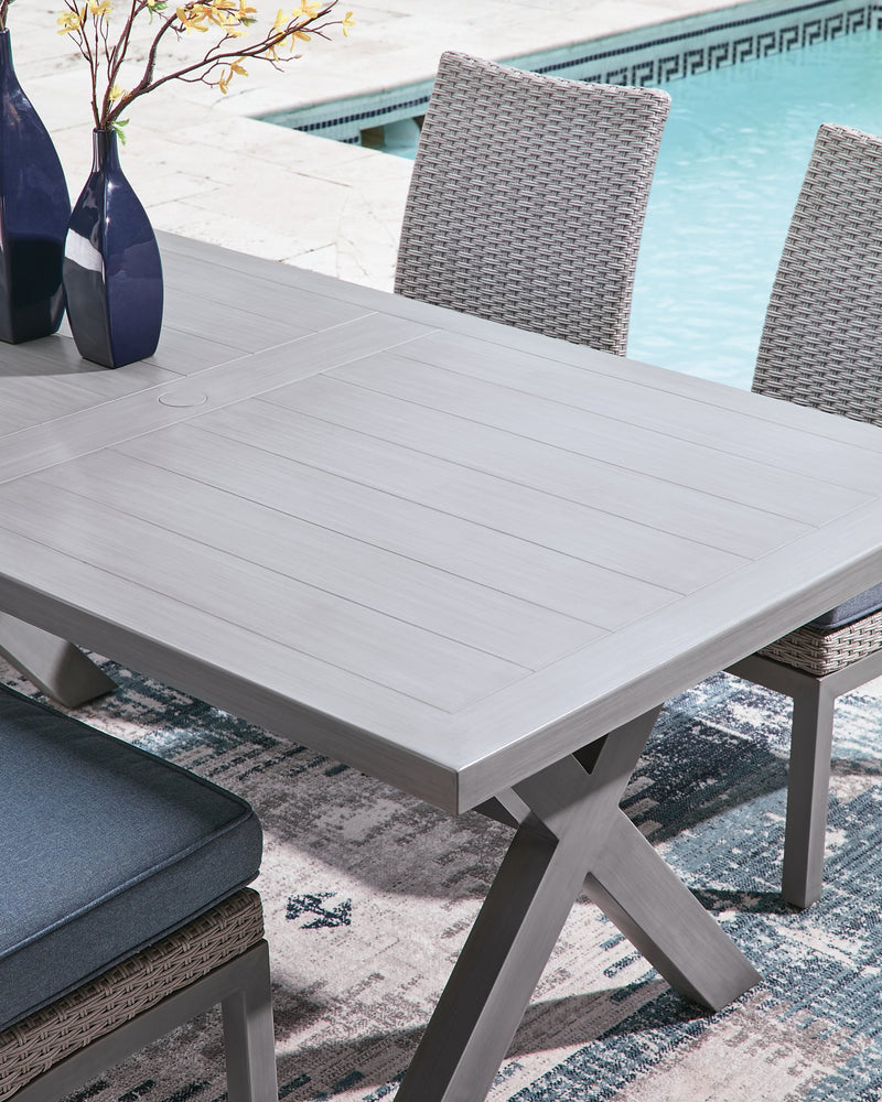 Half Moon Beach Outdoor Dining Table - Furniture Home Store (Hanford, CA)