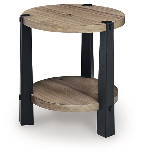 Ridgester End Table - Furniture Home Store (Hanford, CA)