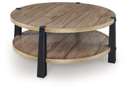Ridgester Coffee Table - Furniture Home Store (Hanford, CA)