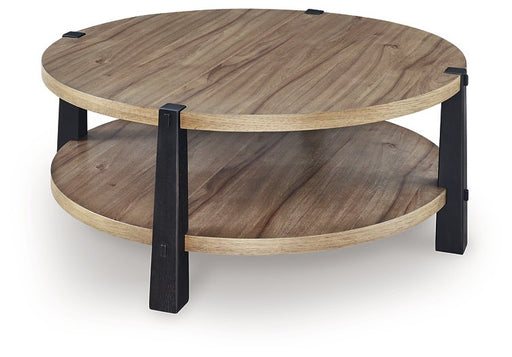 Ridgester Coffee Table - Furniture Home Store (Hanford, CA)