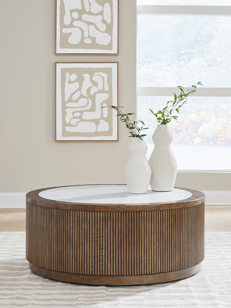 Hadonna Coffee Table - Furniture Home Store (Hanford, CA)