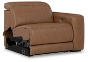 Magic Man 5-Piece Power Reclining Sectional - Furniture Home Store (Hanford, CA)