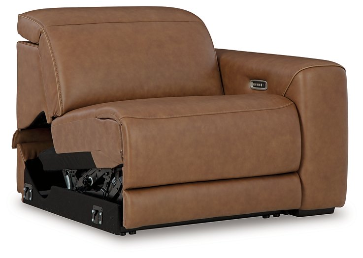 Magic Man 5-Piece Power Reclining Sectional - Furniture Home Store (Hanford, CA)