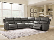 Bleckley Power Reclining Sectional - Furniture Home Store (Hanford, CA)