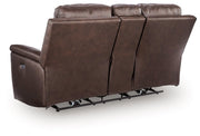 Bleckley Power Reclining Loveseat with Console - Furniture Home Store (Hanford, CA)