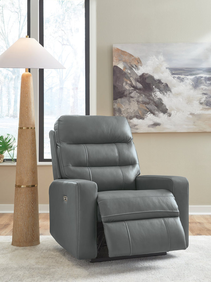 Pennacle Pier Power Recliner - Furniture Home Store (Hanford, CA)