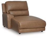 DeepWakes Power Reclining Sectional with Chaise - Furniture Home Store (Hanford, CA)