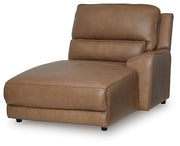 DeepWakes Power Reclining Sectional with Chaise - Furniture Home Store (Hanford, CA)