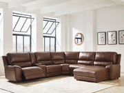 DeepWakes Power Reclining Sectional with Chaise - Furniture Home Store (Hanford, CA)