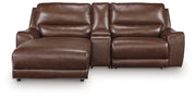 DeepWakes Power Reclining Sectional with Chaise - Furniture Home Store (Hanford, CA)