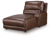DeepWakes Power Reclining Sectional with Chaise - Furniture Home Store (Hanford, CA)