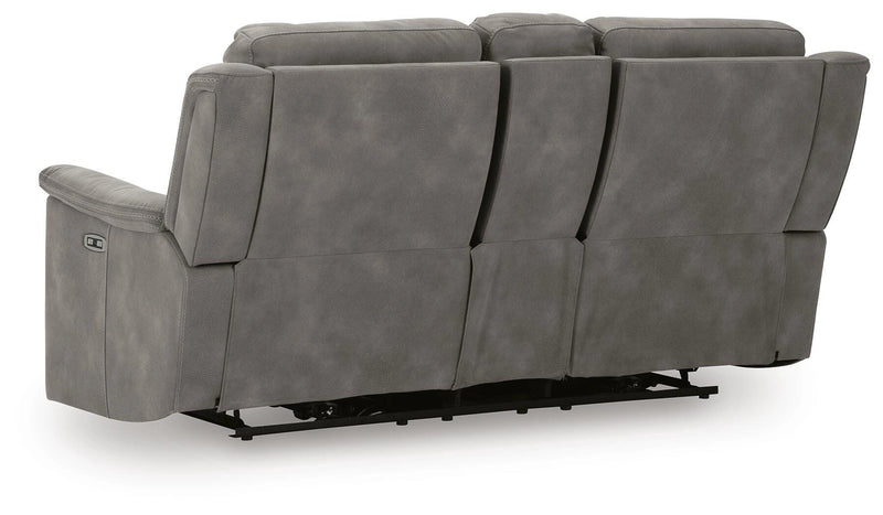 Next-Gen DuraPella Power Reclining Loveseat with Console