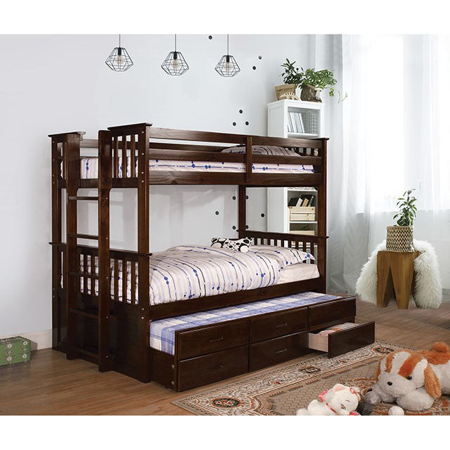 University Twin/Twin Bunk Bed - Furniture Home Store (Hanford, CA)