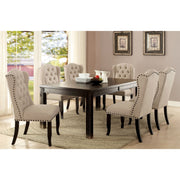 Sania 7 Pc Dining Table Set Rustic - Furniture Home Store (Hanford, CA)