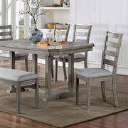 Laquila Dining Table Set Bench - Furniture Home Store (Hanford, CA)