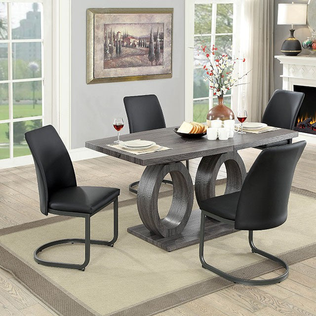 Saskia 7 Pc Dining Table Set - Furniture Home Store (Hanford, CA)