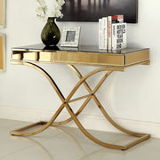 SUNDANCE Brass Sofa Table, Brass - Furniture Home Store (Hanford, CA)