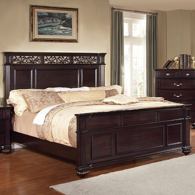 Syracuse E.King Bed - Furniture Home Store (Hanford, CA)