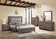 Larissa Cal.King & E.King Bed - Furniture Home Store (Hanford, CA)