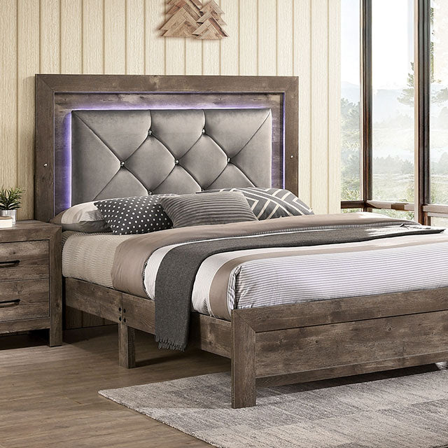 Larissa Cal.King & E.King Bed - Furniture Home Store (Hanford, CA)