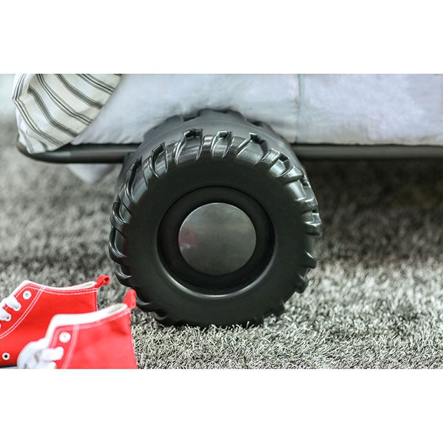 Royal Racer Twin Bed, Blue - Furniture Home Store (Hanford, CA)