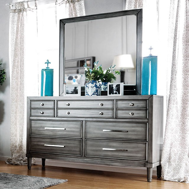 DAPHNE Gray Dresser - Furniture Home Store (Hanford, CA)