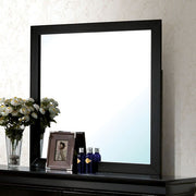 Louis Philippe Mirror Black - Furniture Home Store (Hanford, CA)
