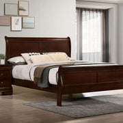Louis Philippe Full, Twin, Full, & King Bed Black, Grey, Brown & White - Furniture Home Store (Hanford, CA)