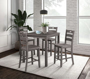 Lubbock 5 Pc. Counter Ht. Table Set - Furniture Home Store (Hanford, CA)