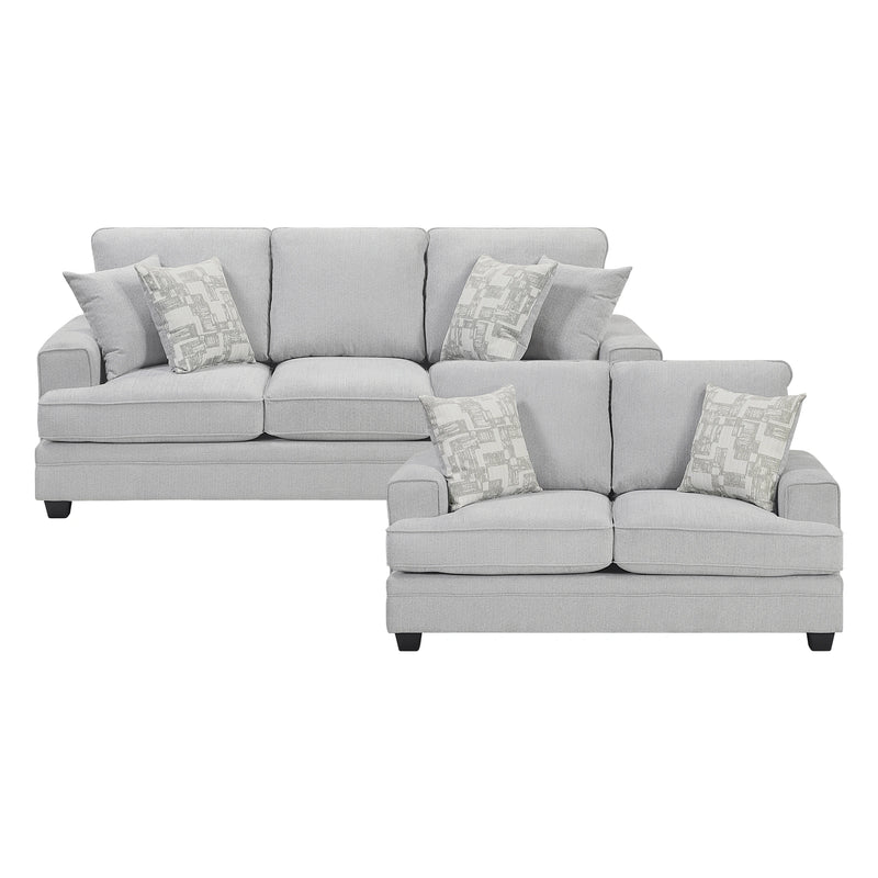 Sarah-2pc Set: Sofa, Love image