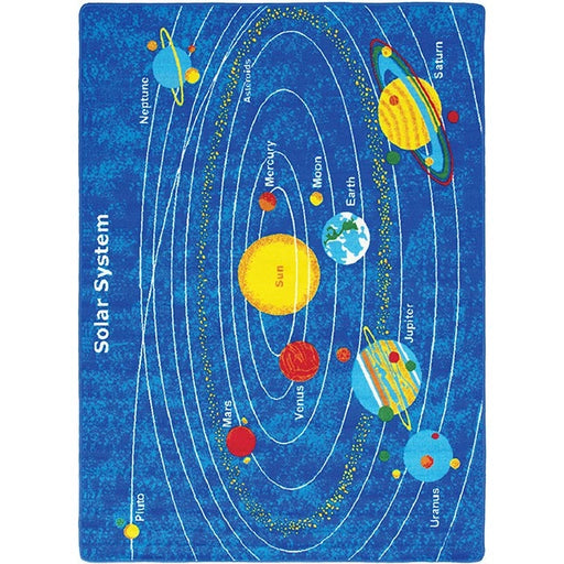 Abbey Solar System 4' 9" X 6' 9" Area Rug - Furniture Home Store (Hanford, CA)