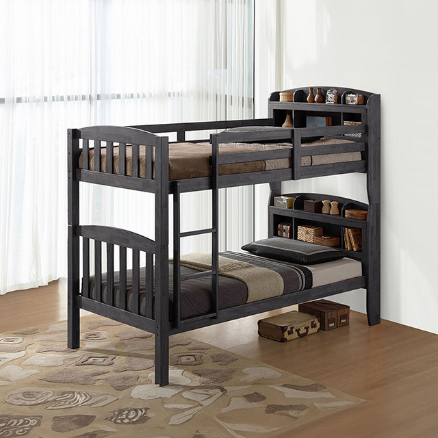 Stutsman Twin/Twin Bunk Bed - Furniture Home Store (Hanford, CA)