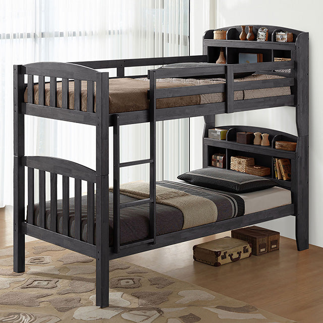Stutsman Twin/Twin Bunk Bed - Furniture Home Store (Hanford, CA)