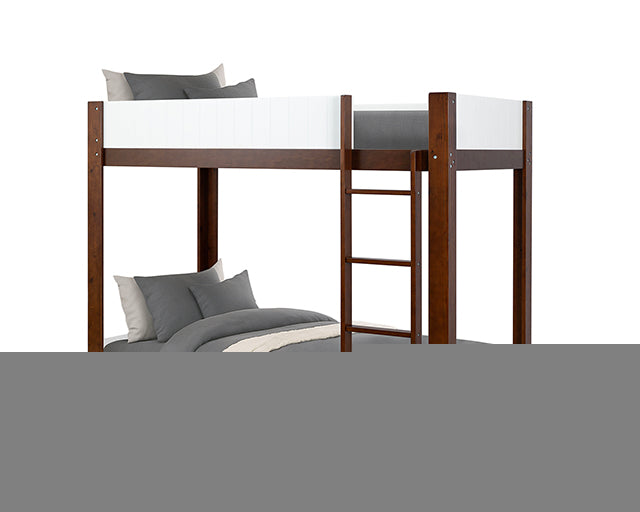 Terri Twin/Twin Bunk Bed+Mattress